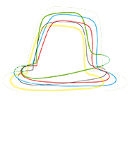 6 sombreros en 6 cabezas